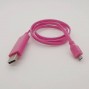 Buy 0.8m visible light data sync charger EL Micro USB Cable for Samsung Galaxy S3 S4 Sony Nokia HTC LG Android Phones online
