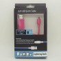 Buy 0.8m visible light data sync charger EL Micro USB Cable for Samsung Galaxy S3 S4 Sony Nokia HTC LG Android Phones online