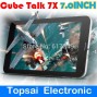 Buy 10pcs New Cube Talk 7X 3G Tablet PC 7 Inch MTK8312 Dual Core Android 4.2 4GB Monster Phone White online