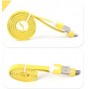 Buy 1 meter colorful flat Micro USB Cable 2.0 Data sync Charger cable For Samsung galaxy phone and android phone online