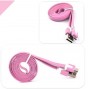 Buy 1 meter colorful flat Micro USB Cable 2.0 Data sync Charger cable For Samsung galaxy phone and android phone online