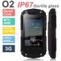 Buy Original MTK6589 Quad Core O2 IP67 Rugged Waterproof Shockproof Phone Android Gorilla Glass1GB/4GB 3G GPS 4000MAH Cell Phones online