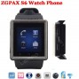 Buy ZGPAX S6 Android 4.0 Smart Watch Phone Wristwatch Bluetooth SmartWatch Cell Phone MTK6577 Dual Core 1.54" 2MP 3G WCDMA GPS online
