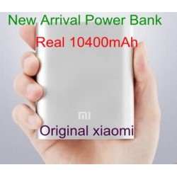 100% Original 10400mAh Xiaomi Aluminum Power bank, Real Capacity XIAOMI Power Bank, Portable XIAOMI Power Bank For
