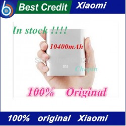 100% original xiaomi power bank 10400mAh High quality xiaomi 10400 portable powerbank Charger for xiaomi hongmi iphone/Eva