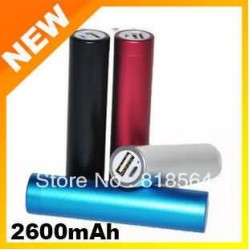10pcs/lot, 2600mAh Battery charger for iphone, for ipad, , mp3, mp4, digital dv camera, portable emergency power bank