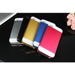 10pcs/lot 3500mAh Aluminum Style Backup Battery Charger Case Emergency Mobile Power Bank for Apple iPhone 5 Multi-color