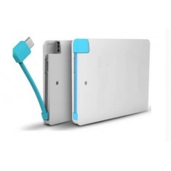 Ultra-slim Wallet Card Power bank 3600mAh Powerbank portable charger external battery for iphone5 carregador de bateria portatil