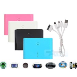 12000mAh External Portable Battery Charger Power Bank For iPhone 5 Galaxy iPad 4 S10