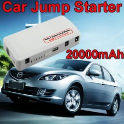 12V Car Battery Charger 20000mAh Auto Jump Starter Multi-Function Power Bank Laptop Extended Battery