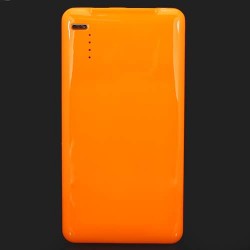 1PC Stylish Orange 5000mAh Portable Power Bank External Charger for Apple iPhone /iPad/Samsung /HTC/Sony,