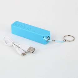1pcs New Portable Mobile Power Bank USB 2600mAh Battery Charger Key Chain For iphone For HTC For Samsung