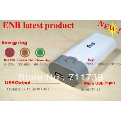 2013 brand new SMART POWER BANK Case for iPad 2 /iPhone/MP3/4 eNB Portable 2x 18650 Battery box Shell With Data Cable