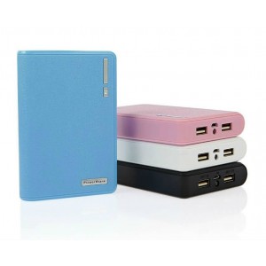 Buy 12000mAH Wallet Style Portable Dual USB Power Bank External Battery Charger for iPhone Samsung Nokia Sony iPad online