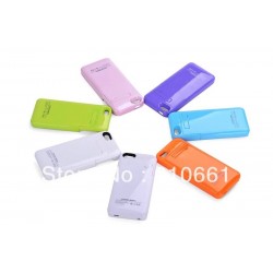 2200mAh External Battery Backup Shiny Charger Case Pack Power Bank for iPhone 5,D1021