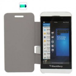 2200mAh Portable Backup Power Bank External Battery with Leather Case for BlackBerry Z10