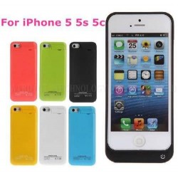 2200mAh Portable External Backup Battery Charger Case POWER BANK For iPhone 5G 5S 5C with iOS7