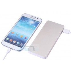 Silver New Power bank 50000 mah powerbank pack external battery for 5s battery bank for samsung