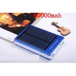 Solar Charger Solar Power Bank 80000mAh Portable Charger Solar External Battery For iPhone Samsung iPad #15