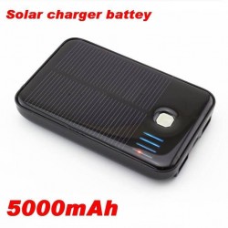 Travel Portable Solar Power Bank for ipad Panel Charger Charging Battery for iPhone 4s 5 5s Christmas gift
