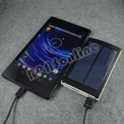 10000mAh Portable Solar Charger Power Bank for Google Nexus 7 2 2nd Generation