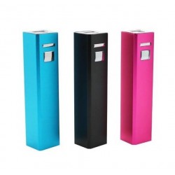 power bank 2600 mAh 2 usb charger extermal battery pack for iphone ipod 4pcs/lot