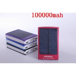 100000mAh Solar Power Bank Backup Battery Solar Charger 100000mAh for GPS MP3 PDA
