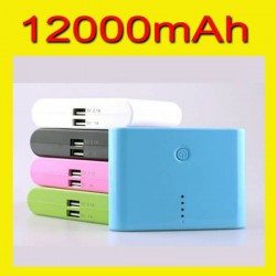 12000mAh portable Power Bank External Battery charger for SAMSUNG Galaxy SIII S3 i9300 / Galaxy Note / Galaxy SII