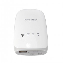 Power bank and stash wireless USB / Micro SD/MMC/TF/M2 Card reader for android tablet and ipad iphone 4/4s/5