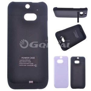 Buy Quality 3200mAh External Battery Case For HTC One M8 Power Bank Backup Pack Charger Stand Supportor Cover online