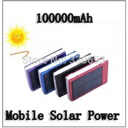 Solar Charger Power Bank 100000mAh New Portable Charger Solar Battery External Battery Charger Powerbank