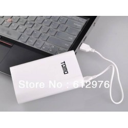 TOMO Smart 4 x 18650 External Battery Charger Power Bank Box for iphone 5S ipad Galaxy S4 Note 3, (1pcs)