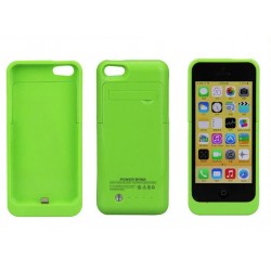 Universal 2200mAh Battery External Power Pack Bank Case Cover Charger for iPhone5 5S 5C with Stand Holder