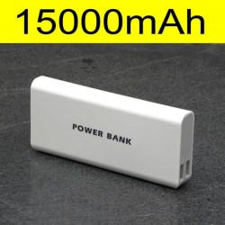 Universal External Battery Pack 15000mAh / Power Bank for iPhone 5 5S 4S / SAMSUNG Galaxy S4 S3 S2 / Galaxy Note 1 Note 2 Note 3