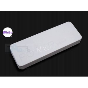 Buy White Power Bank USB External Backup Battery Charge For Phone online
