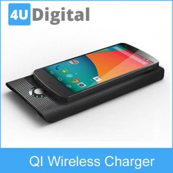 wireless charging station with built-in 6000mAh battery for smart phones