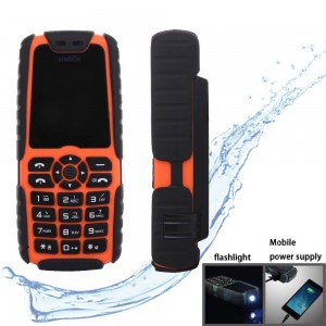 Buy Xiaocai X6 Rugged Phone With Flashlight Shockproof Dustproof Dual SIM Card GSM Huge Battery 5000Mah Can Use As Power Bank online