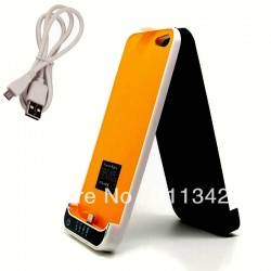 2200mAh External Battery Backup Charger Case Cover Pack Power Bank for iPhone 5 5S