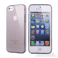 0.3mm Ultra Thin TPU Case for iPhone 5S 5 with Anti Dust Stopper Soft Clear Back Skin Protective Phone bags Cases