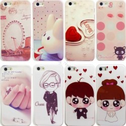 1 PCS Fashion Styles Phone Shell For Apple iPhone 5 5S Cases Color Drawing Emboss Case For iPhone5 Case Back Cover--GKGAHJSJ&&&K