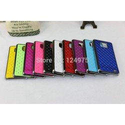 10 colors 1pcs/lot bling rhinestone Diamond case for i9100 Case for Samsung Galaxy S2 i9100 phone case cover
