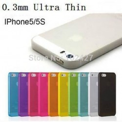 10 Colors ing On Sales 0.3mm Ultra Thin Cases for Phone5 Phone5s Slim Transparent Clear Cover Case for Phone 5 5s