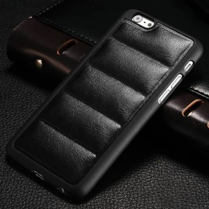 Buy 10 pcs/lot For Apple iPhone 6 6g 4.7" Vintage PU Leather Back Plastic Frame Hard Case Black Brown Phone Bag Cover online
