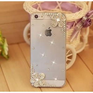 Buy 10 Pcs/Lot Rhinestone Case For iPhone 5 5s Diamond Cherry Mobile Border Protection phone For iPhone5s Shell online