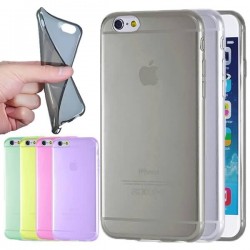 100 pcs/lot Transparent Cover For iPhone 6 6g 4.7" TPU Soft Silicon Cover Matte Anti-Finger Print Clear Phone Case DHL