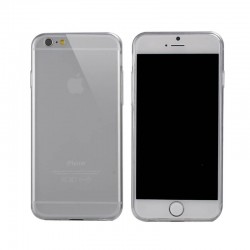 100pcs/lot 0.3mm Ultra Thin TPU for iPhone 6 4.7'' & For iPhone Plus 5.5'' Anti fingerprint DHL Transparent Phone bags cases