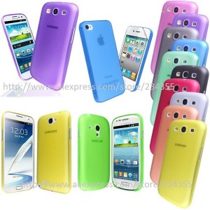 Buy 10pcs case for Samsung S4 i9500 case cell phone shell 0.3mm matte protective sleeve color covers online