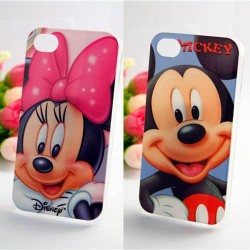 14 Style Ultra thin Hard Back Cover Case for apple iphone 4 4s Protective Phone Minnie Mickey Mouse Cartoon