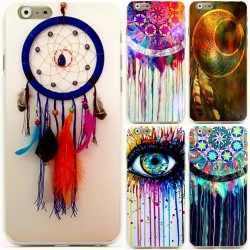 1PC Beautiful Colorful Dreamcatcher mobile cell phone case for apple iphone 6 4.7" 5.5" plus