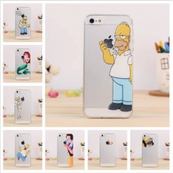 15 Stylel For Iphone 5 for Iphone 5s TPU Phone Cases Transparent Soft Hand Grasp The Logo Cell Phone Cases Covers